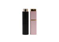 Atomizador de alumínio da garrafa do verificador do perfume com quadrado redondo 8ml 10ml