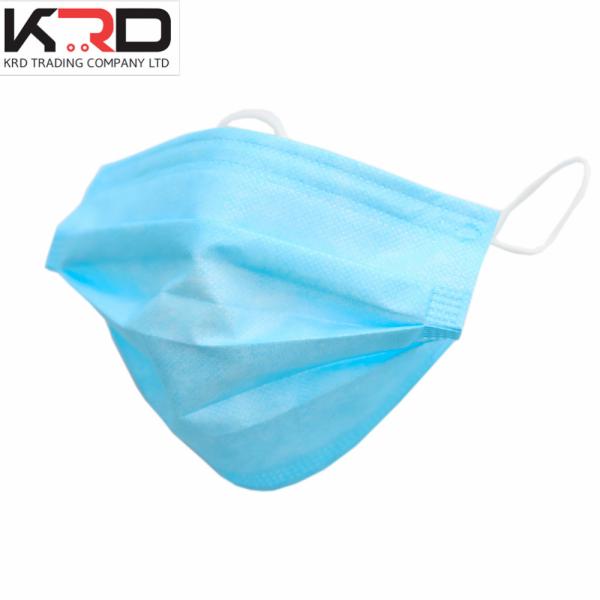 Wholesale Manufacturer Disposable Non Woven 3 Ply Face Mask 3 Layer face mask disposable