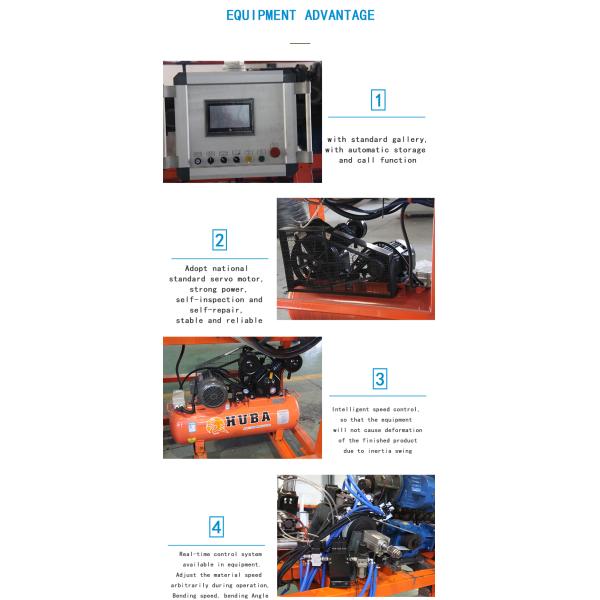 Fully Automatic 3 Axis 5 Axis 2d 3d CNC Metal Steel Bar Solid Wire Bending Forming Machine