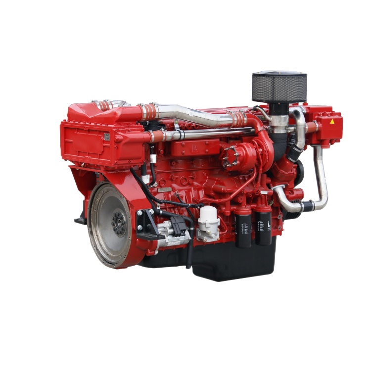 CAMC Metal Red Color Generator Set Marine Diesel Engine C6D28C.353 20 Мощность лодки