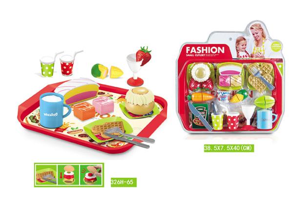 Non - Toxic DIY Food Kitchen Set Educational Children's Play Toys W / Egg Steamer Age 3