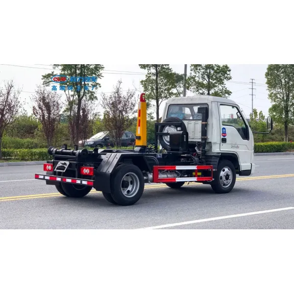 Factory Supplied Brand New Second-Hand Foton 4m ³ Hook Arm Garbage Truck