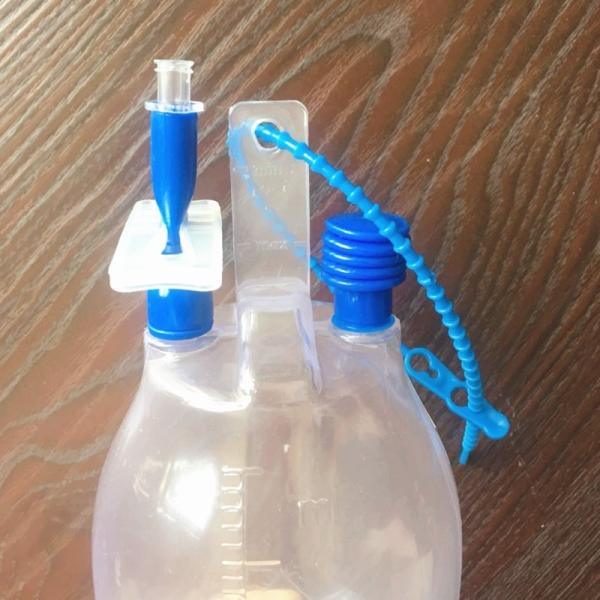 200 400 600ml Plastic Medical Components Disposable High Vacuum Wound Drainage System