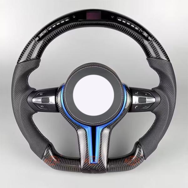B-M-W X 1 3 5 6 M Series Gt535 Leather Carbon Fiber Steering Wheel Modification