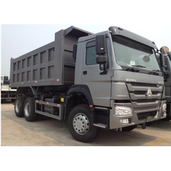 Sinotruk HOWO 6x4 Dump Truck Trailer 18M3 Square Shape / U Shape Tipper Body