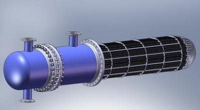 Horizontal Industrial Immersion Heater Fluid Type Customized Power And Voltage