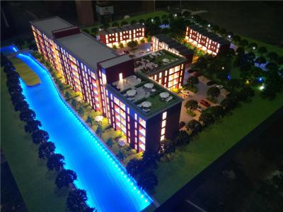 Estilo BRITÂNICO da construção residencial dos modelos arquitetónicos diminutos comerciais