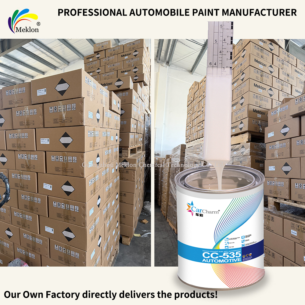 Crystal Fine White Pearl Acrylic Paint Automotive Car Refinish Coating & Paint