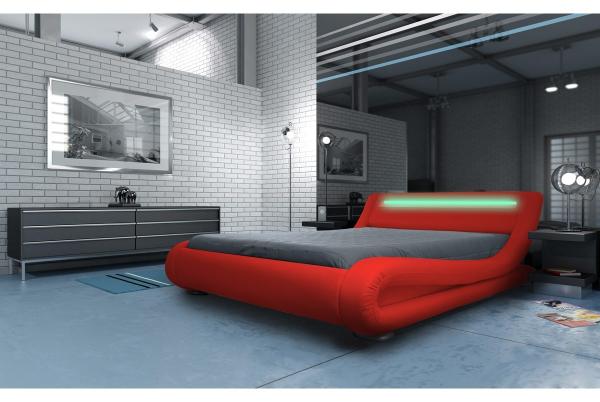wholesale promotion modern bedroom furniture full, queen, king sizes synthetic leather bed