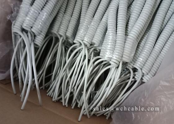 UL21161 Abrasion Resistant Polyurethane Spring Cable