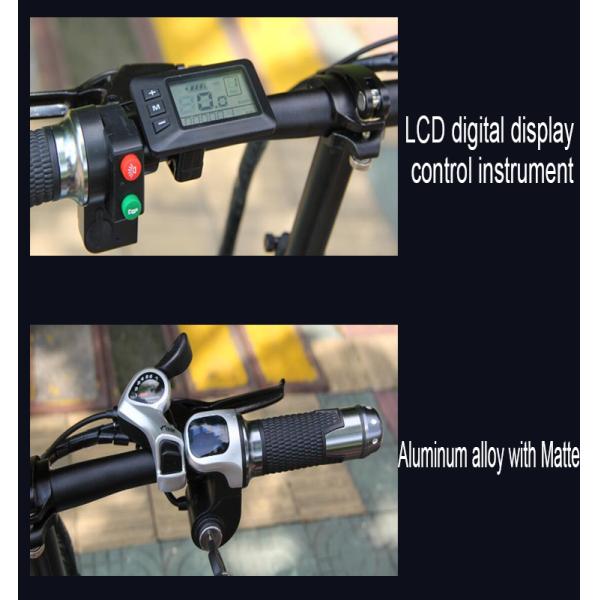 Smart Folding Pedal Assist Electric Bike USB Charging Port Long Service Life