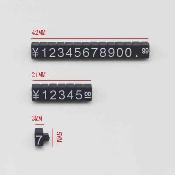 ABS Mall Jewellery Cubs Display для владельцев этикеток и товарных этикеток