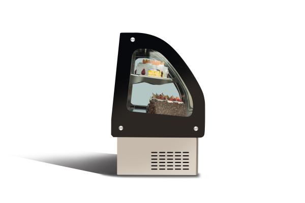 Countertop Dual Back Access Display Case for Bakery with CE&ETL