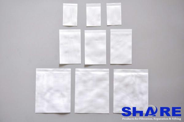Sacos de filtro da malha de 45 x de 75MM, tela de nylon do filtro para a verificação da biópsia