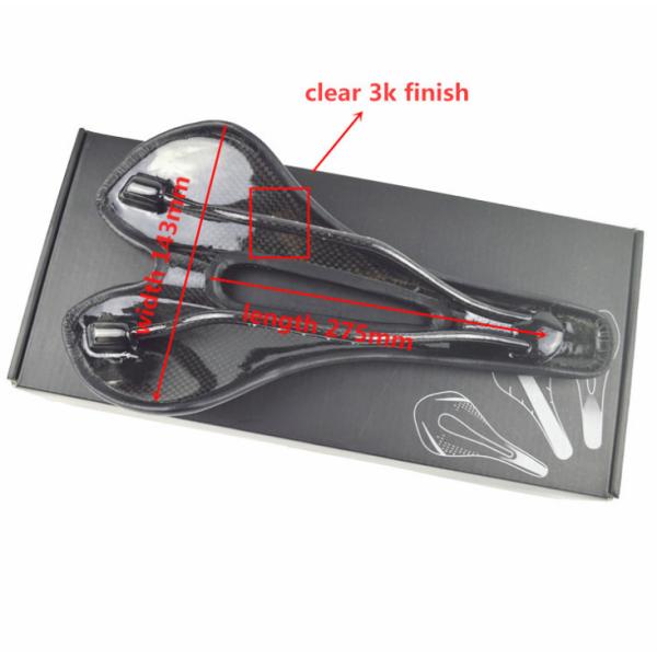 Lightweight 139g Full Carbon Fiber Bicycle Cushion for All Seasons MTB Road Bike Seat