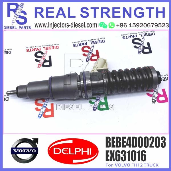 Inyector común 20497849 BEBE4D00203 BEBE4D00003 del carril del combustible del motor diesel para el CAMIÓN de V-O-L-V FH12 BHP 425/435