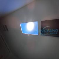 Painel de luz solar artificial regulável 600x1200 controle de teto Tuya 90 graus
