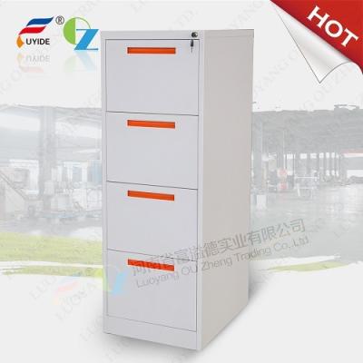 Heavy duty vertical filing cabinet with 4 drawer, powder coating
