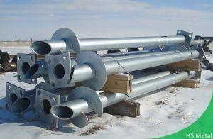 Q355 Steel Grade Helical Bolt for Prefabricated Hot DIP Galvanized Ground Screw Anchor