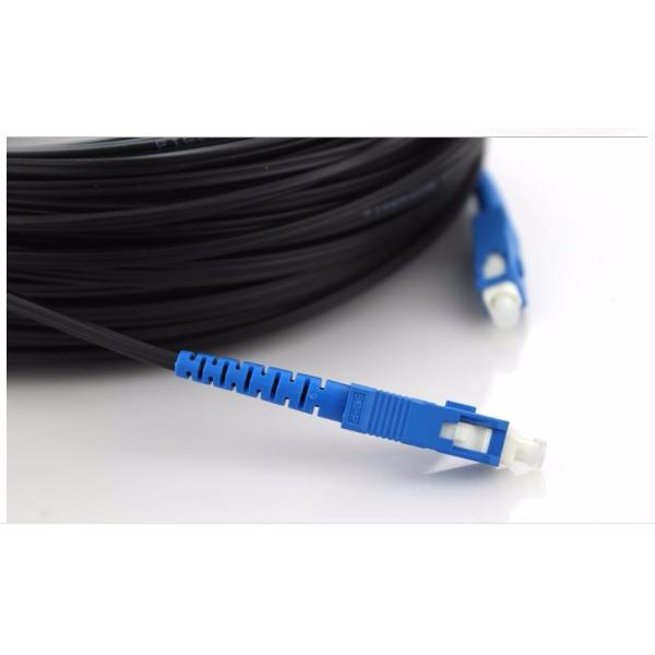 2.50meter Outdoor SC UPC Simplex FTTH Lead In Cable