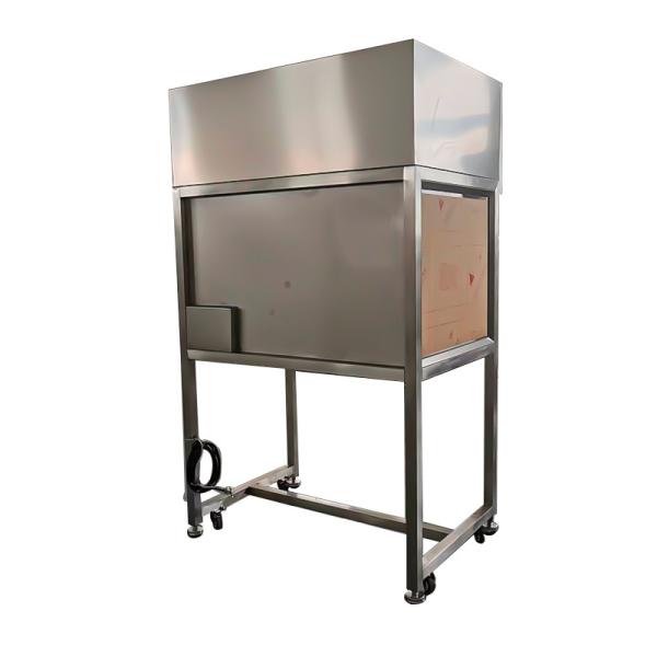 Classe 100 Capuz de fluxo de ar laminar vertical / Sala limpa 304 aço inoxidável