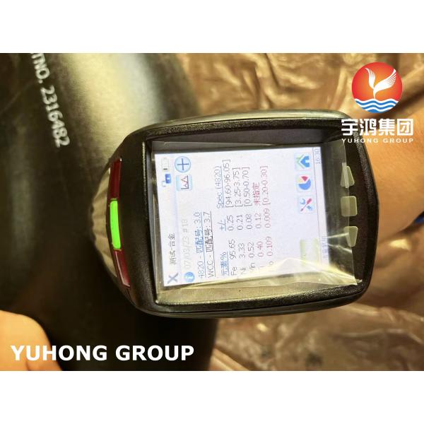 SOLDADURA DE EXTREMO BAJA DEL ACERO DE ALEACIÓN DE TEMPRETURE FIT EL CODO DE SA420 WPL3 LR