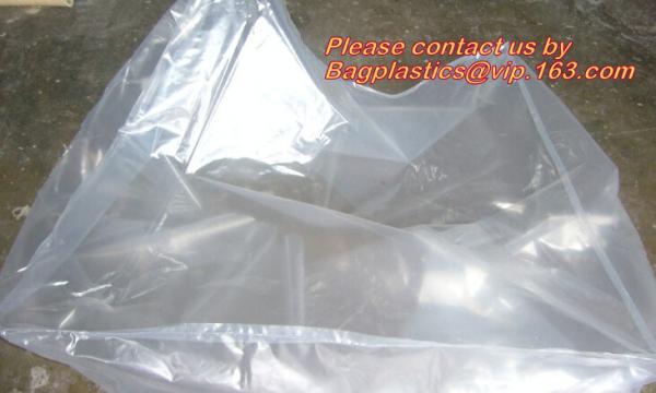 Pallet Top Cover Sheet, LDPE bag Large square bottom bag on roll pallet cover bag, HDPE Pallet Cover Sheet