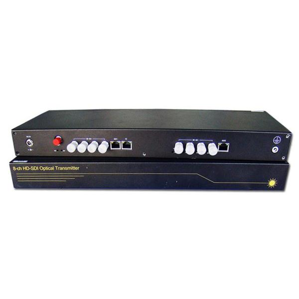конвертер оптического волокна 8ch HD SDI с портом сети стандарта Ethernet RS485
