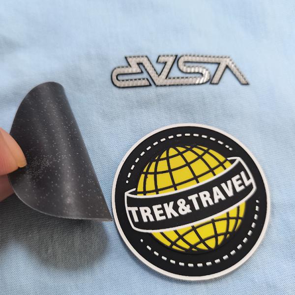 Ярлыки одежды передачи тепла силикона PVC OEM с подгонянным логотипом