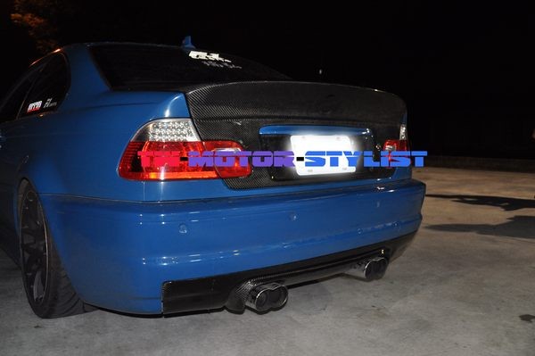 Отражетель углерода BMW E46 M3 CSL полный теперь в штоке