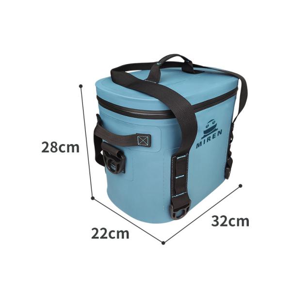 Sac isotherme souple en matériau TPU Hypalon étanche capacité de 8 litres