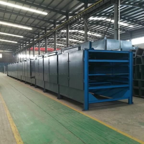 BBQ Charcoal Briquette Mesh Band Dryer and Briquette Dryer with Hot Air Heating Source
