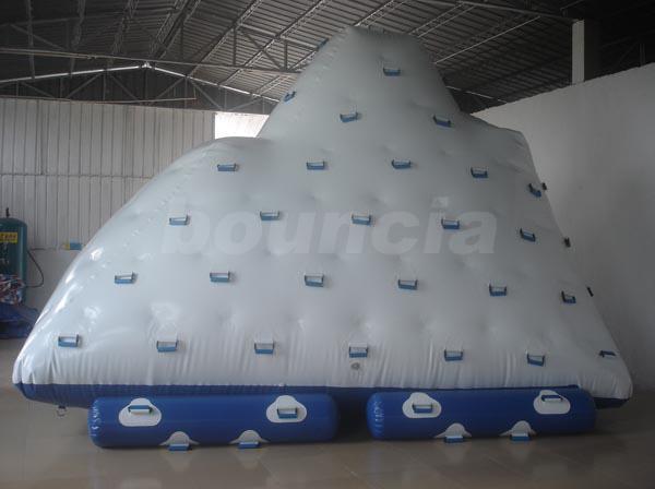 Molhe o iceberg inflável da água do parque/a parede de escalada água inflável