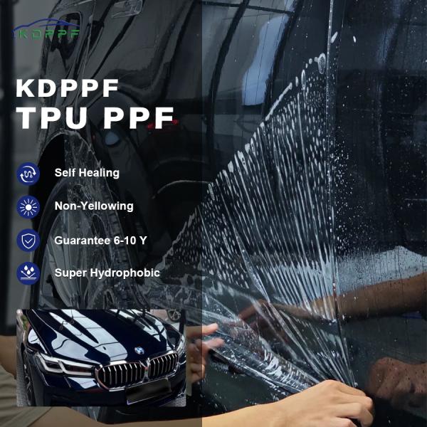 Anti Scratch 1.52X15m Headlight PPF Auto PPF Film Self Healing TPU Car Paint Protection Film