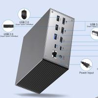 Station d'accueil USB C avec dissipation thermique intelligente 4K Résolution HDMI Vidéo de sortie