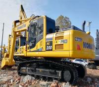 Excavadora PC200-8 pré-propriedade KOMATSU Mini Excavadora de segunda mão