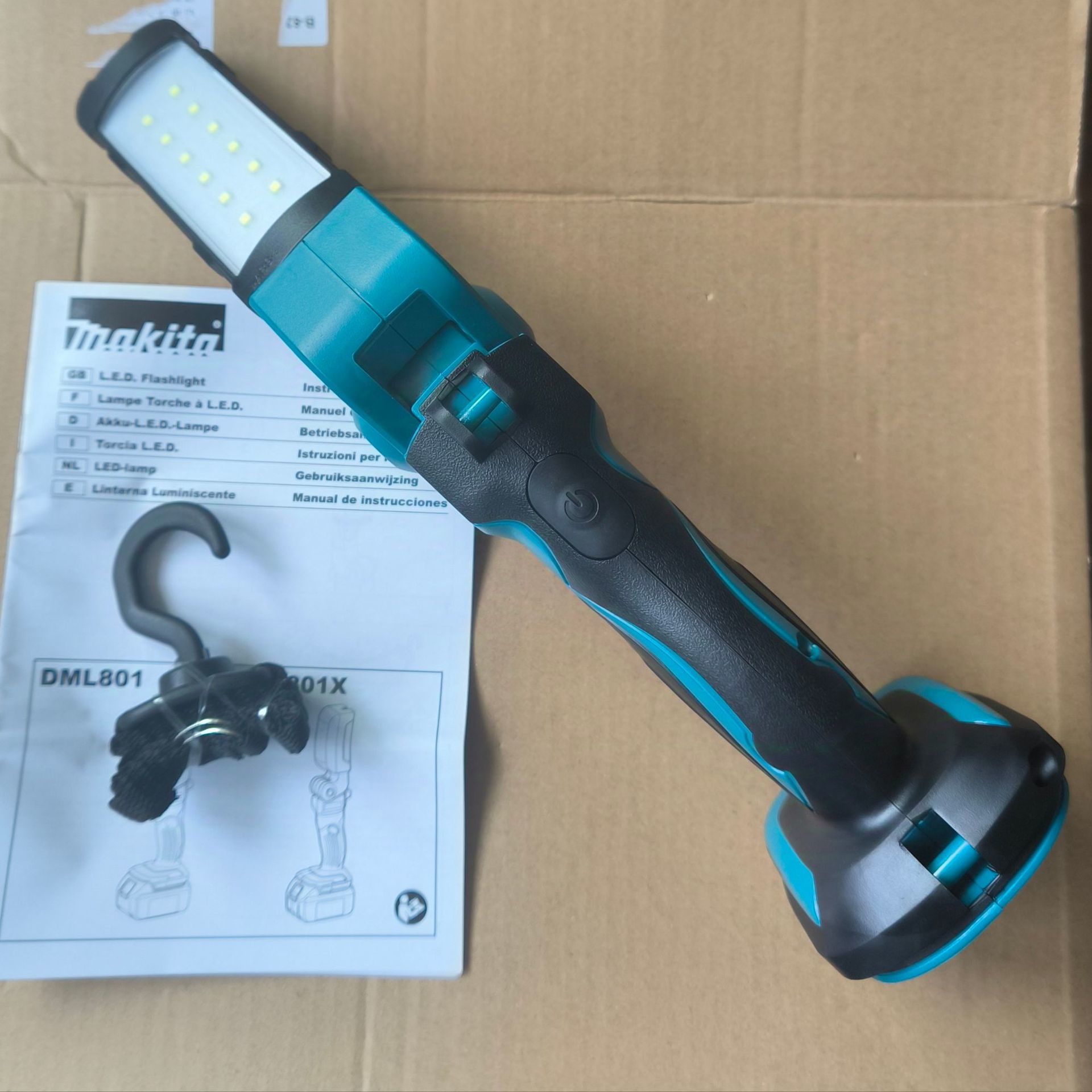 Makita Led Cordless Work Light for Makita 18V Battery Torch Light 2500LM 48W for Workshop Camping Outdoor