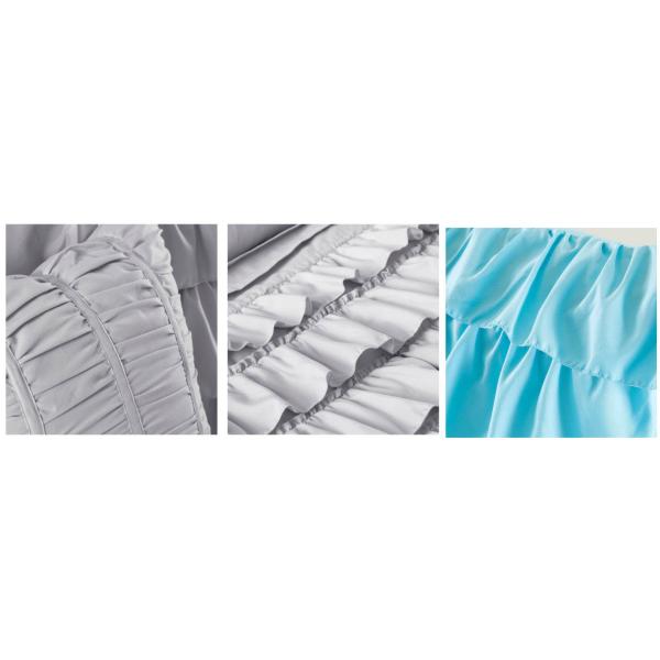 Non Woven Fabric White Down Alternative Comforter Set 100% Polyester Size Optional