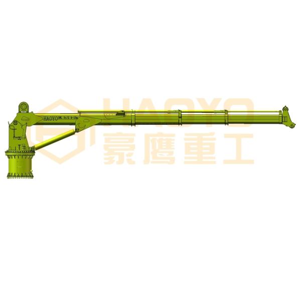 High Quality Telescopic Boom Marine Deck Crane Marine Ship Deck Crane