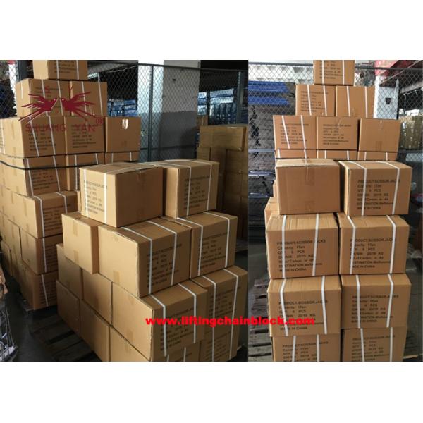 Небольшой портативный облегченный механический автомобиль Scissor Джек 2 тонны