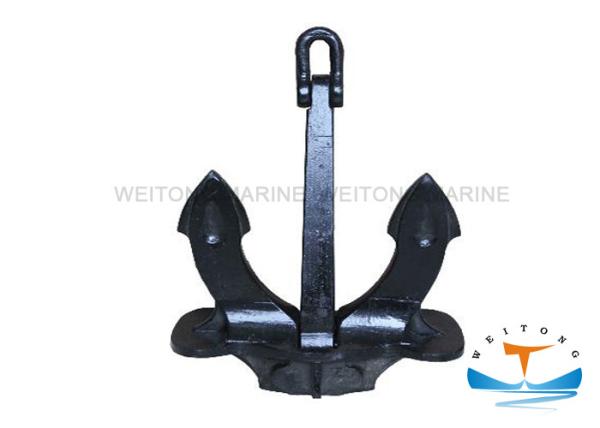 Black Painting Navy Stockless Anchor Casting Steel ZG230-450C Hall Anchor