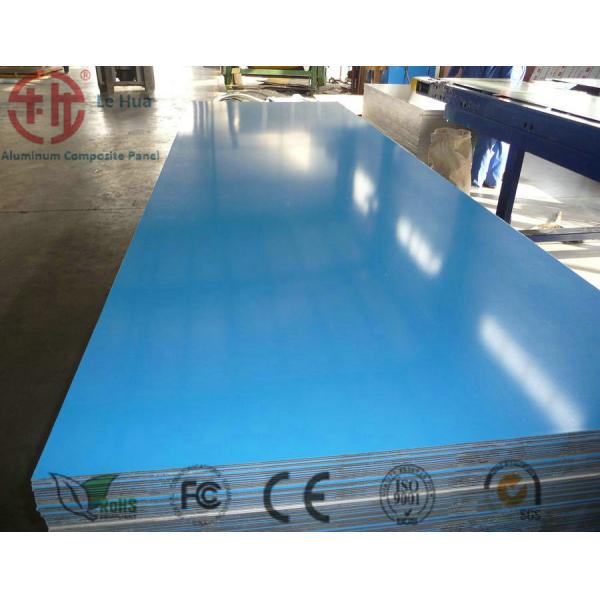 Low Gloss Surface Coating Interior Brushed Aluminum Composite Panel ACP Sheet for Shop