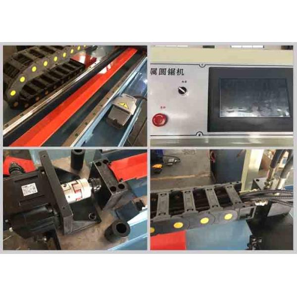 CNC Automatic Metal Circular Saw Machine Heavy Duty Cutting Low Power Construction