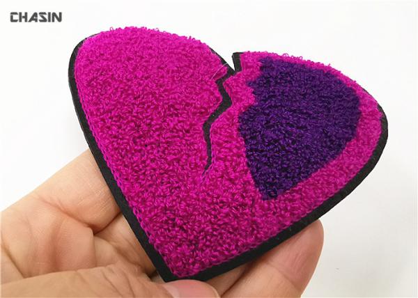 Cheap Wholesale Heartbreak Logo Chenille Embroidery Iron - On Applique Patches For Clothing