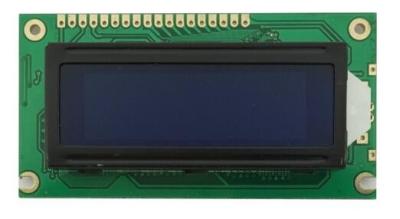 Módulo gráfico da exposição do LCD, 122 x 32 negativo transmissivo azul da ESPIGA STN dos pontos