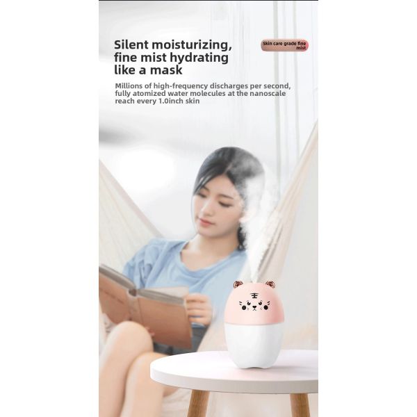 Customized Anti Dry Burn Mini Ultrasonic Humidifier Aromatherapy Diffuser Ultra Quiet