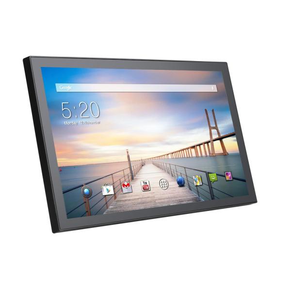 18.5 Inch Android Touch Screen Monitor KR3568 IPS Display No Camera Vesa Wall Mounted With POE RJ45 Port