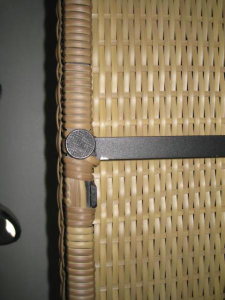 Resin Wicker Storage Box , All Weather Plastic Rattan Cushion Box