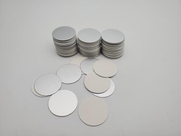 Leakage Resistant Seal Cap Liners , 0.6mm Aluminum Foil Gasket