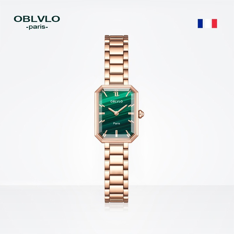 Square Mother Of Pearl Dial Ladies Quartz Watch Mesh Milanese Metal Strap 4 Colors Minimal Luxury Women Dress Wrist Watch Gift